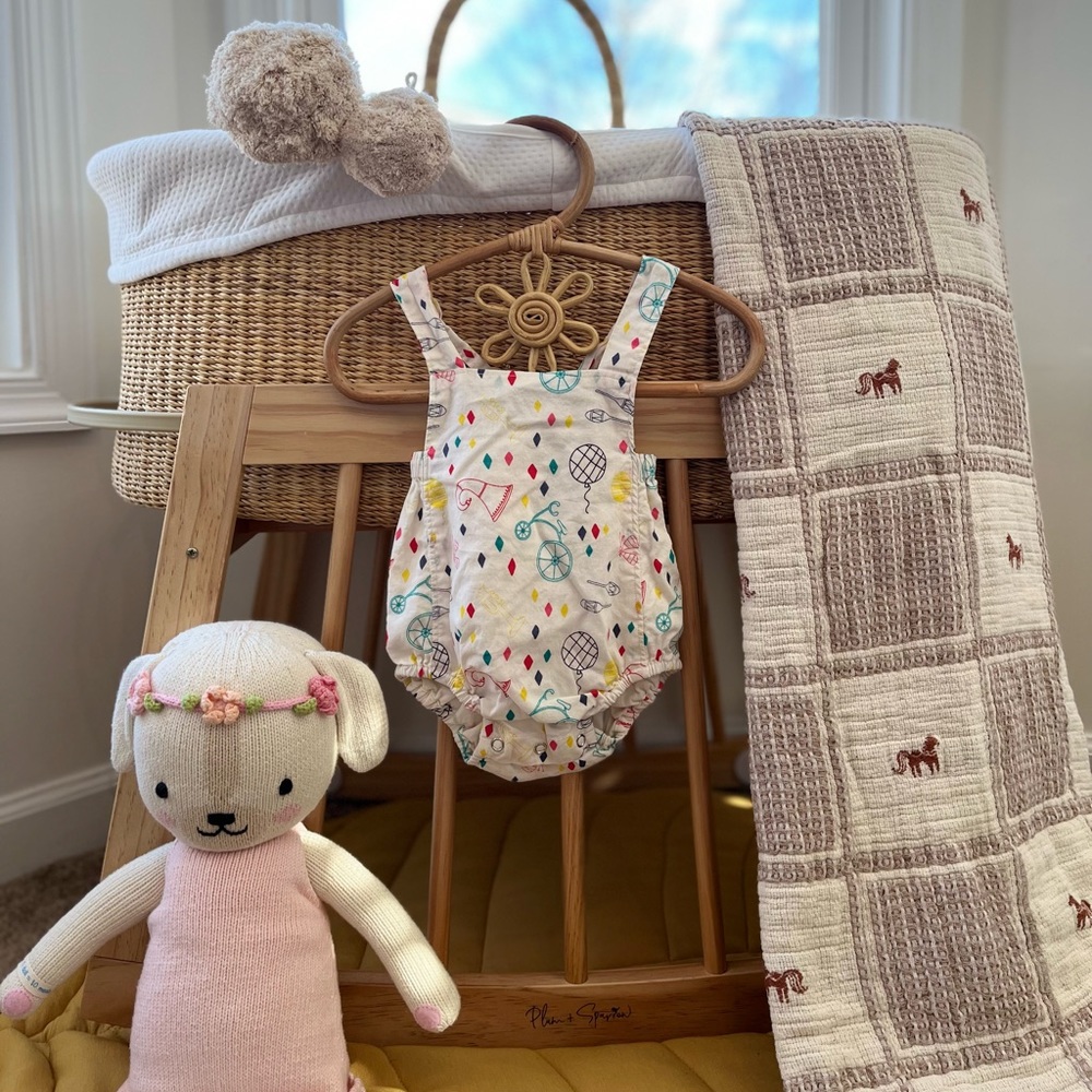 LALI Kids Tie Romper 6M - Picture 2 of 7